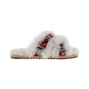 NEW LAMO women's eden sheepskin slide slipper in cream